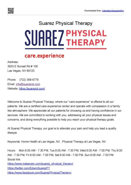 Suarez Physical Therapy